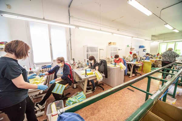 Nova, a paragliding manufacturer in Austria, is creating PPE and hopes to help the UK dental industry