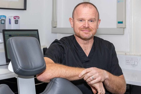 Simon Fieldhouse, principal of Dutch Barton Dental Practice