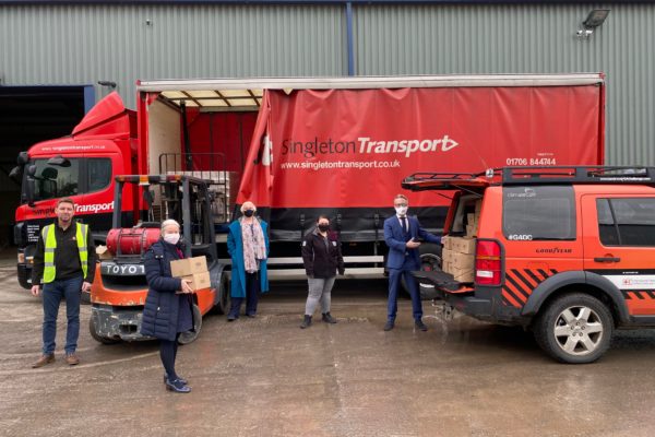 More than 100,000 tubes of toothpaste donated to vulnerable communities