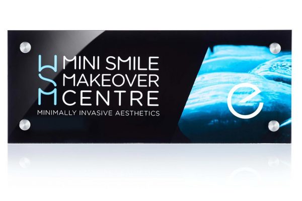 Mini Smile Makeover plaque